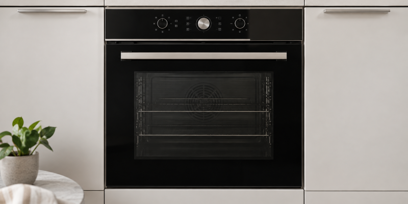 Cocina moderna con horno integrado